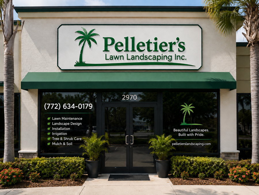 Pelletier's Lawn Landscape Inc. storefront Stuart, Florida